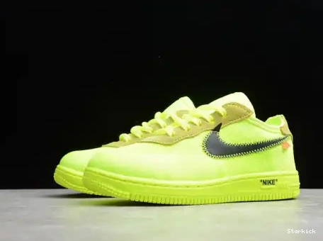 1 TD CONE Force x Off White HYPER Toddler BV0853-700 JADE VOLT Air 0507